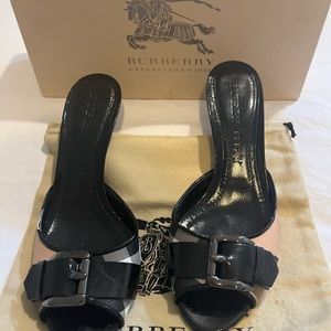 Burberry Kitten Heels (39.5) (NWT)